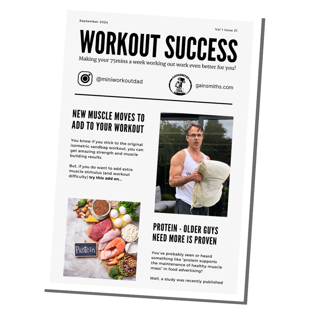 Workout Success weekly email packed with advice and fitness upgrades