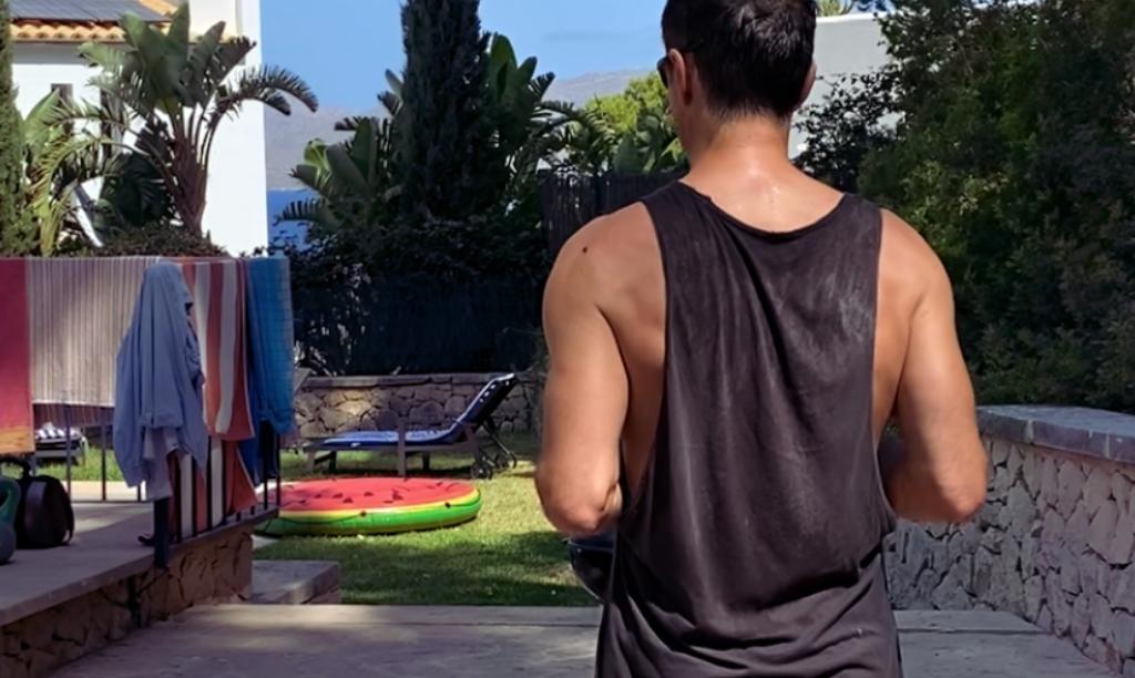 On holiday in my fifties, living life confident fit and strong