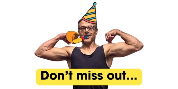 Don't miss out on free workout and fitness advice!