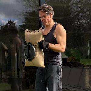 build grip strength using a GripSack sandbag