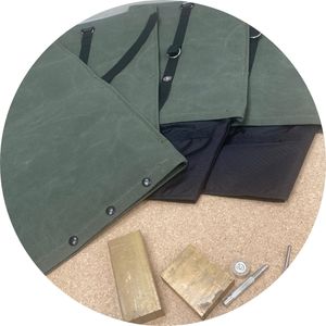 Fitting genuine US-made DOT snap fasteners to GripSack sandbags