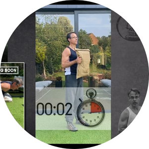 Workout video keeps strict pace and timings