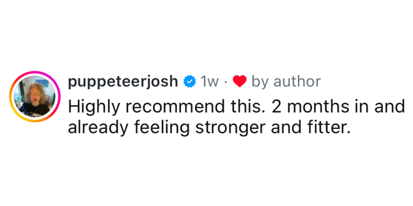 Josh's review after two months on the workout program with a GripSack sandbag
